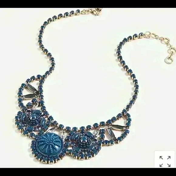 J Crew Radiant Blooms Statement Necklace - Picture 1 of 3